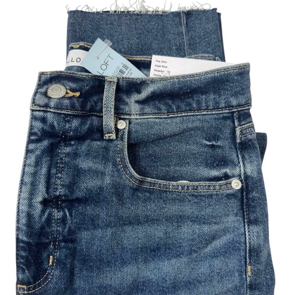 LOFT Dark Blue Denim Jeans